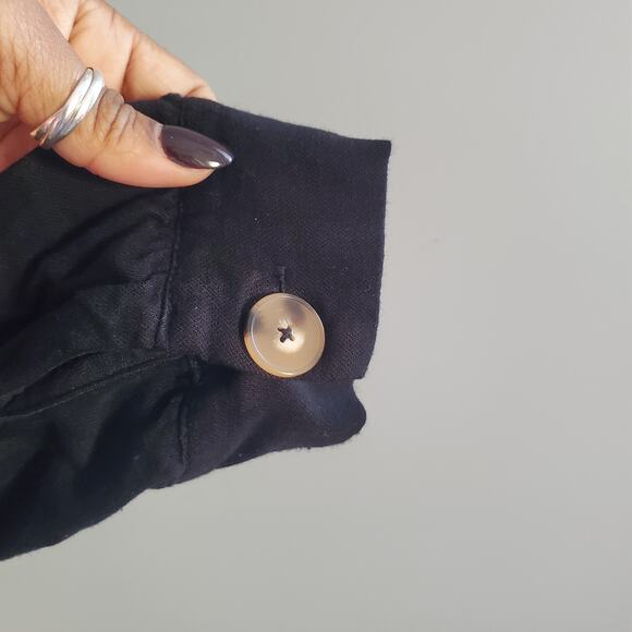 Dynamite Women's Black 3/4 Sleeve Top Size PS - Picture 4 of 7